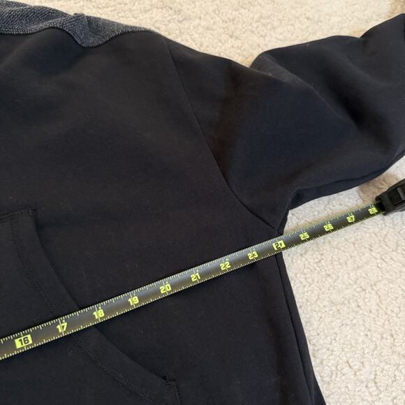 Free People Movement High Jump Full Zip Up Track Jacket Oversized Black Medium - Picture 10 of 13